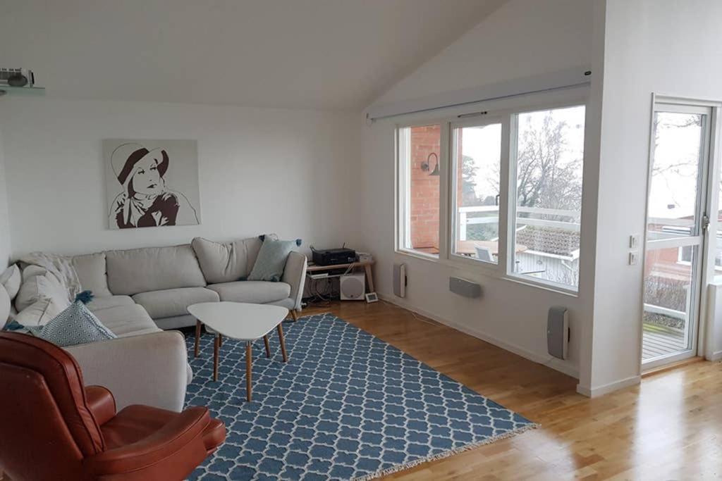 Modern Villa I Arild Med Spektakulaer Havsutsikt. Bagian luar foto