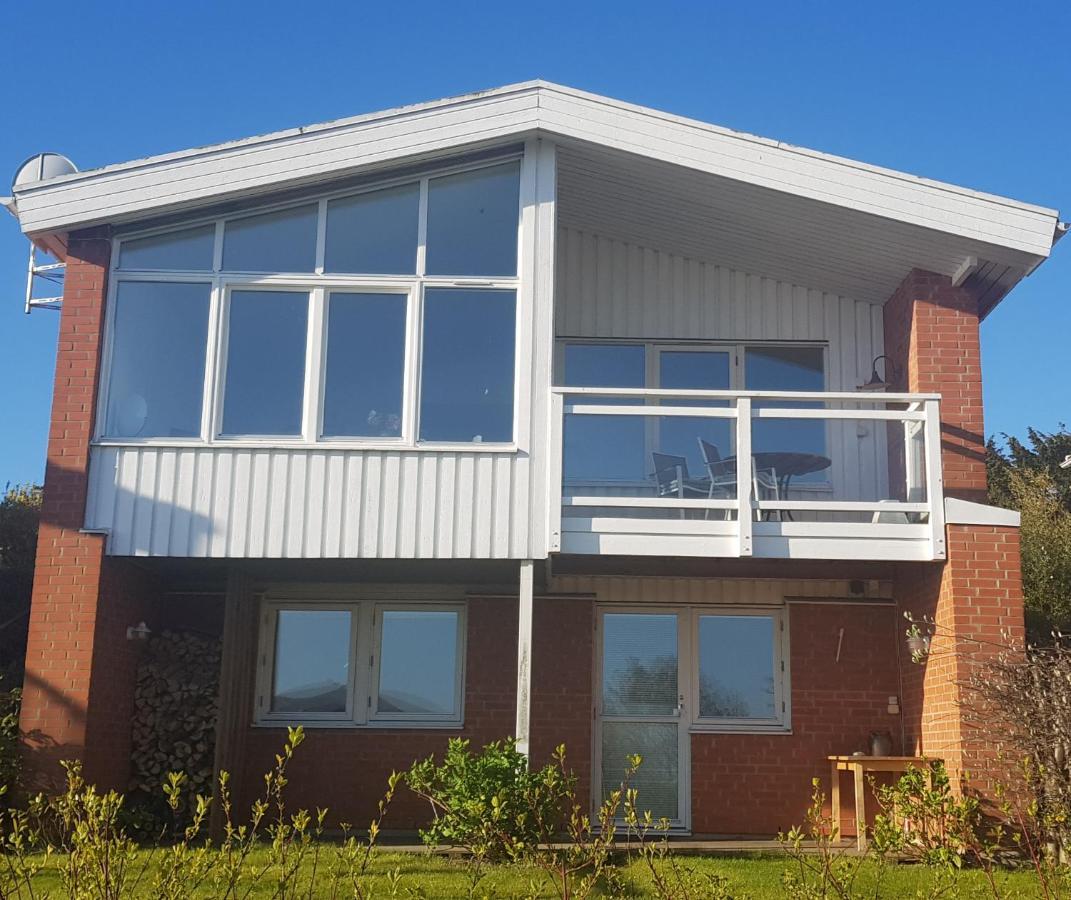 Modern Villa I Arild Med Spektakulaer Havsutsikt. Bagian luar foto
