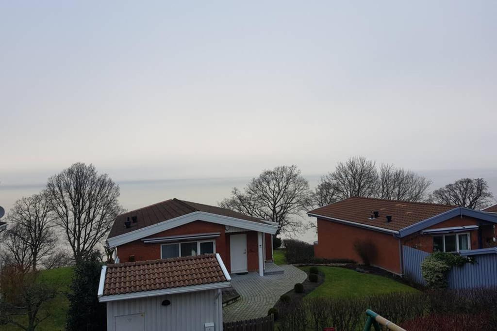 Modern Villa I Arild Med Spektakulaer Havsutsikt. Bagian luar foto